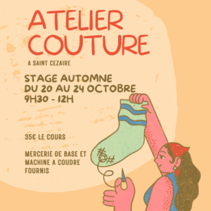 1 Atelier couture Automne 2025 - 9h30-12h
