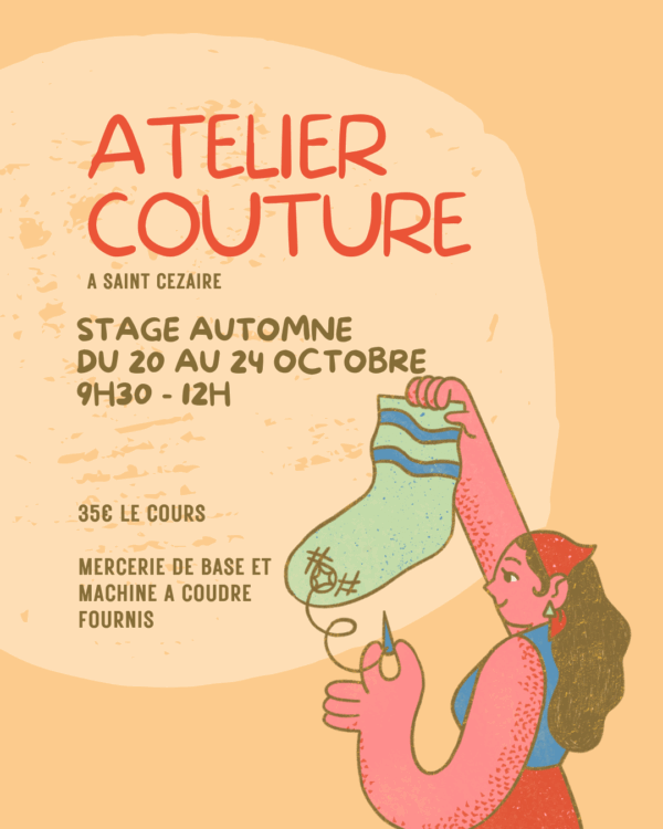 1 Atelier couture Automne 2025 - 9h30-12h