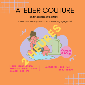 Cours de couture 2h