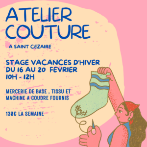 Stage Vacances de février 2026 - Semaine du 23 au 27 février