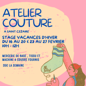 1 Atelier couture vacances de février - 10h-12h