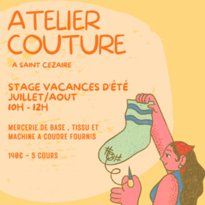 Atelier ÉTÉ JUILLET / AOUT 2026 - 5 cours